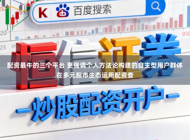配资最牛的三个平台 更强调个人方法论构建的自主型用户群体在多元股市生态运用配资查